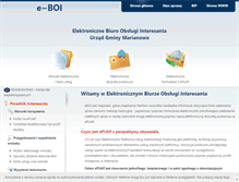 Tablet Screenshot of eboi.marianowo.pl